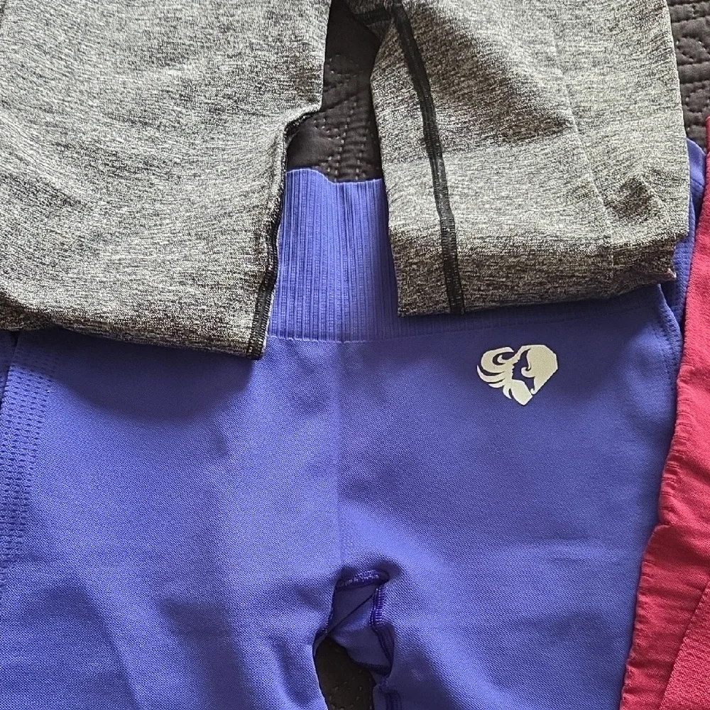 Assorted Color Leggings Set - Picture 3 of 5